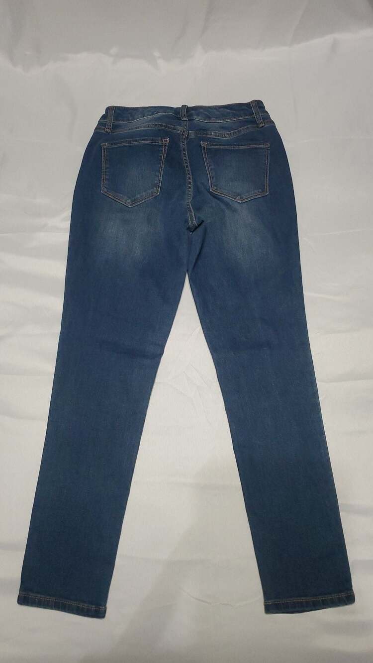 Nine West Jeans Gramercy Skinny Ankle Jeans Size 4 Medium Wash - Picture 4 of 5